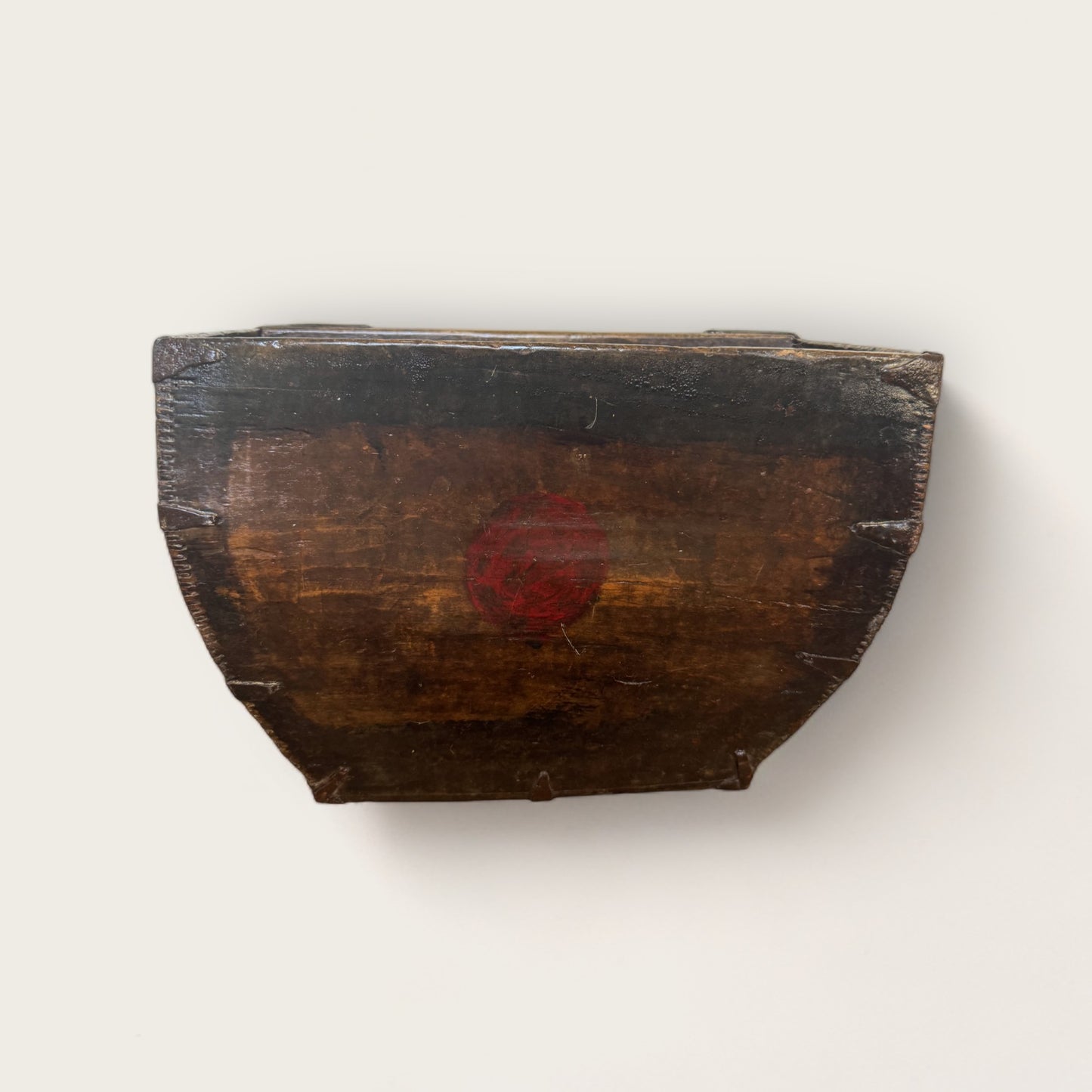 Vintage Wood Rice Box