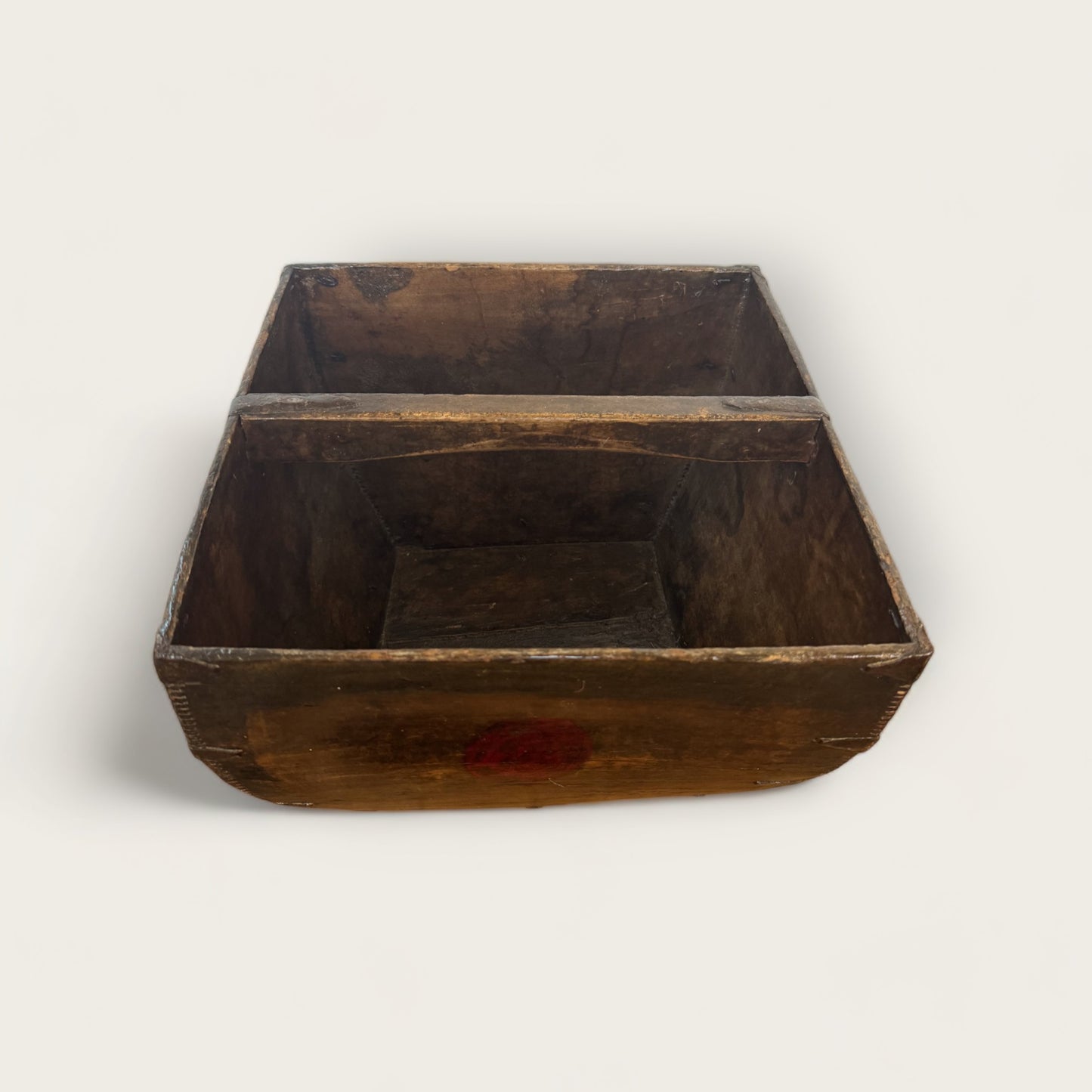 Vintage Wood Rice Box