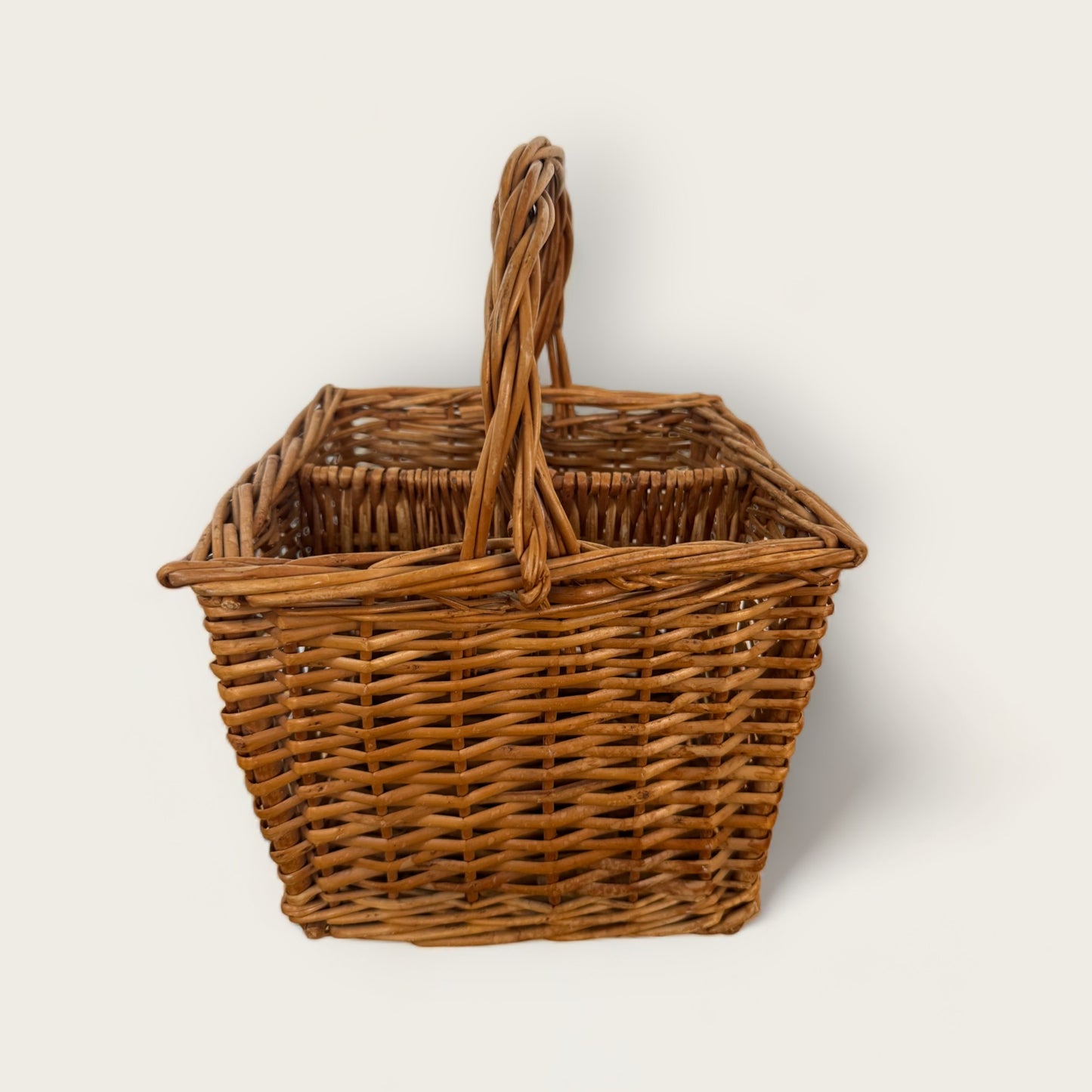 Vintage 4-Compartment Basket