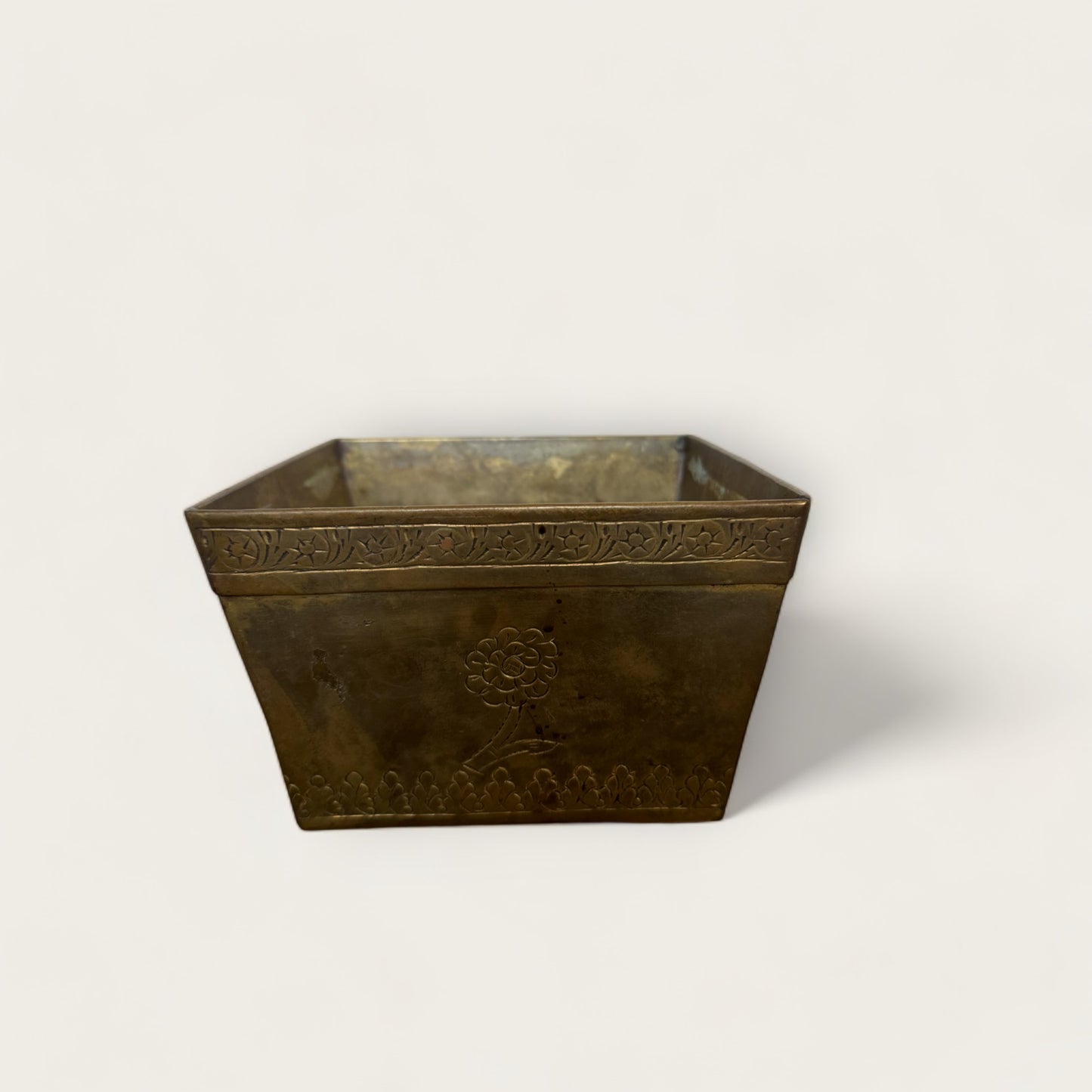 Brass Posey Box