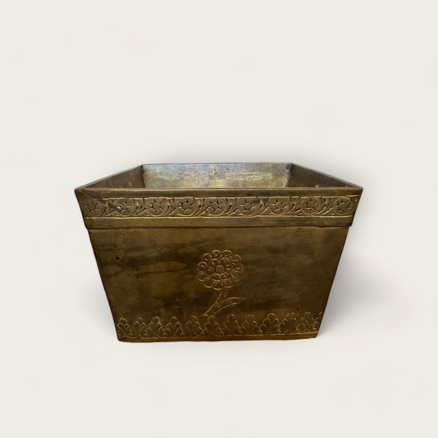 Brass Posey Box