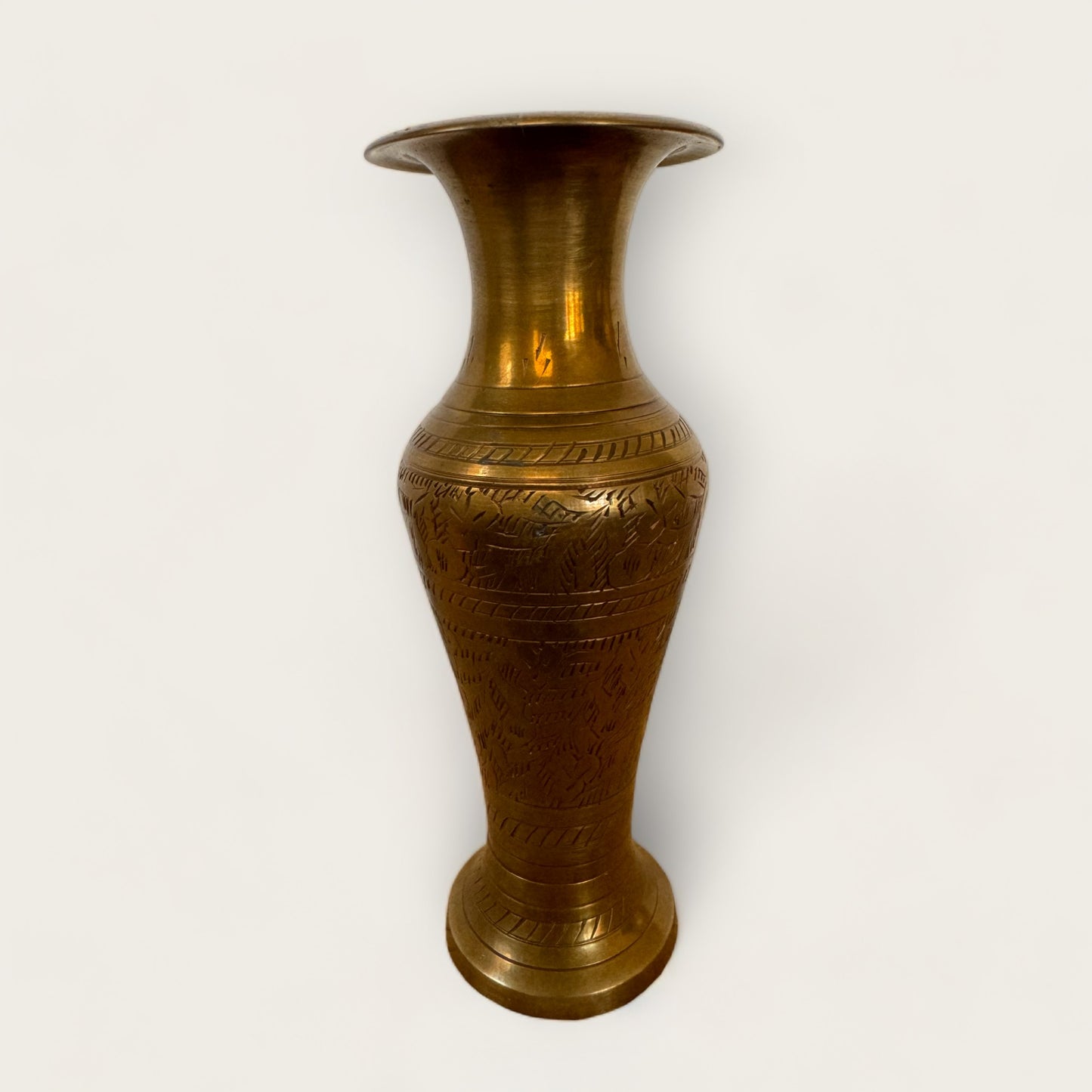 Vintage Brass Bud Vase