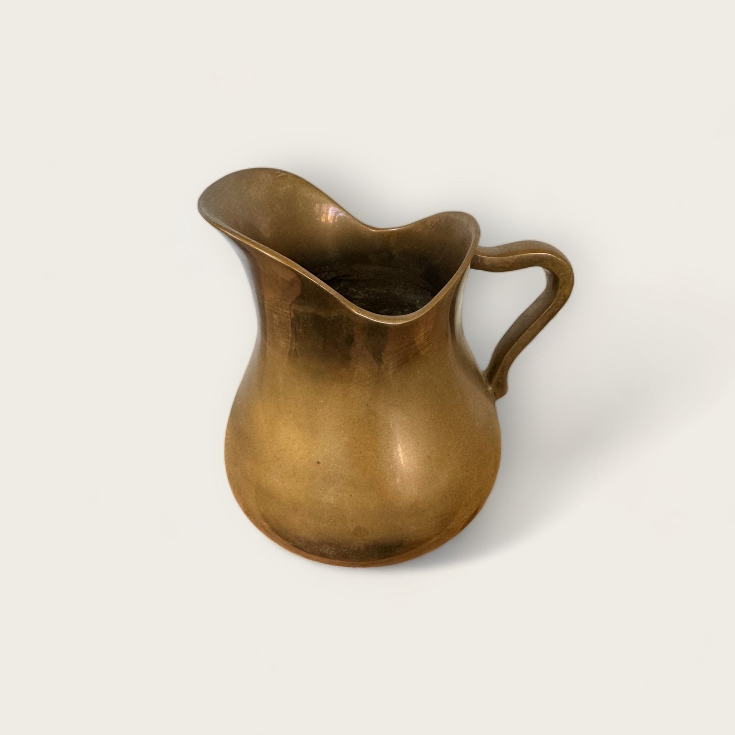 Vintage Brass Pitcher