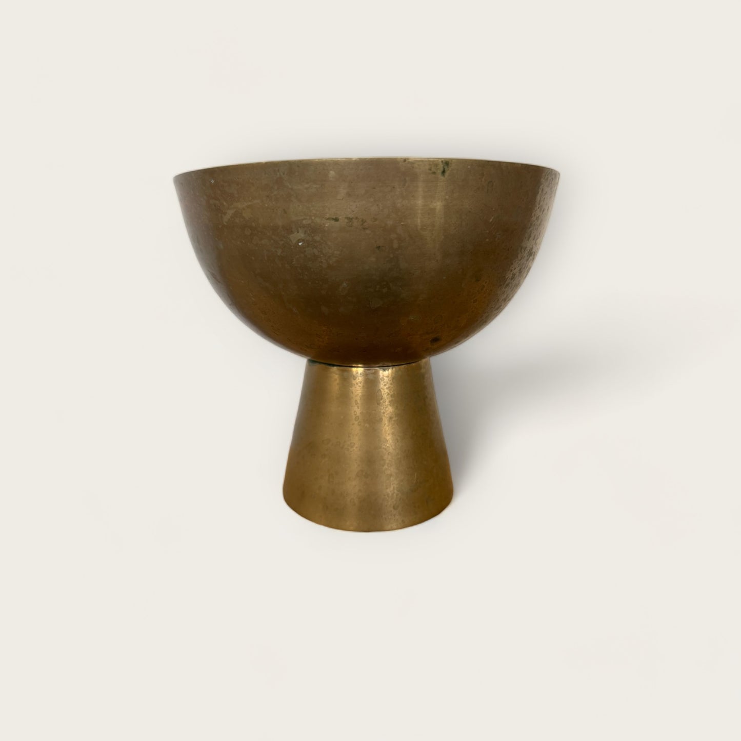 Brass Pedestal Bowl