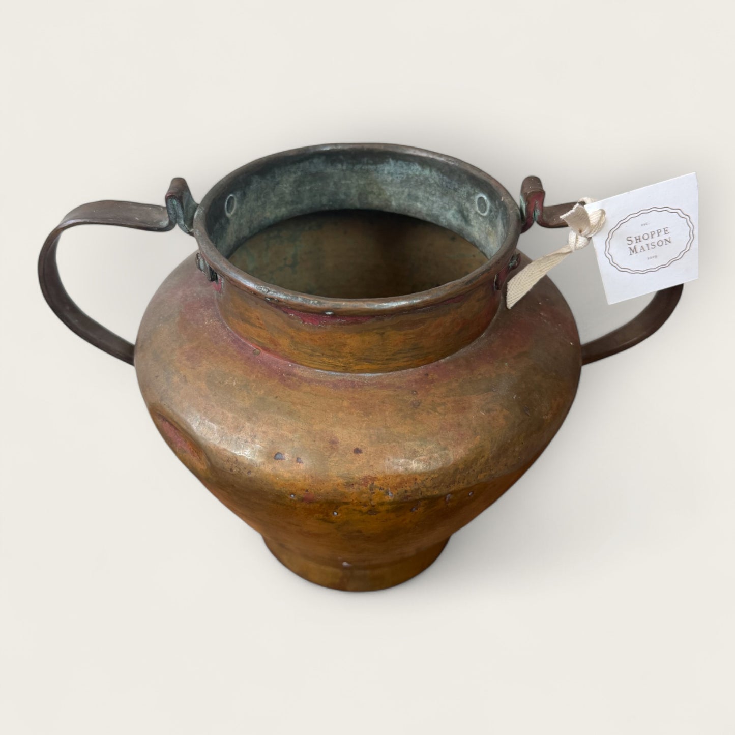 Antique Copper Vase