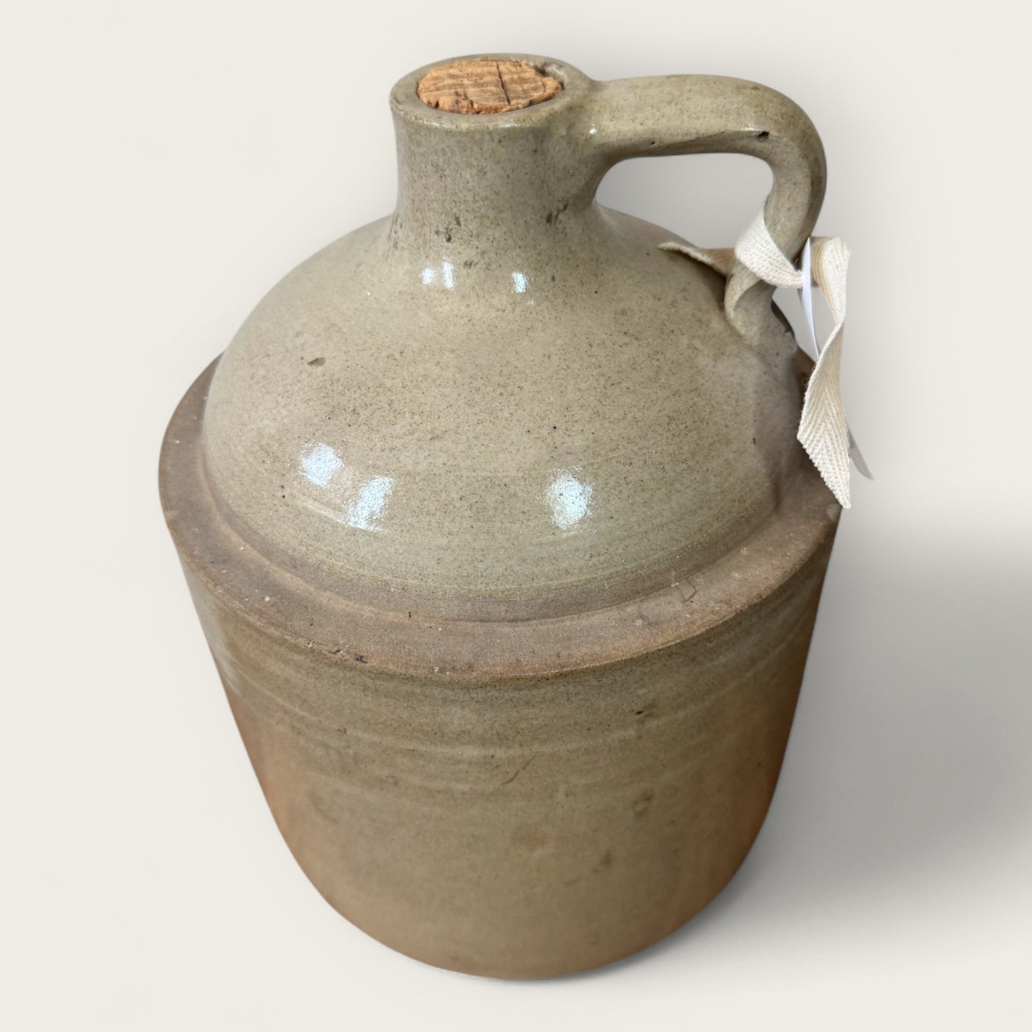 Stoneware Jug with Cork