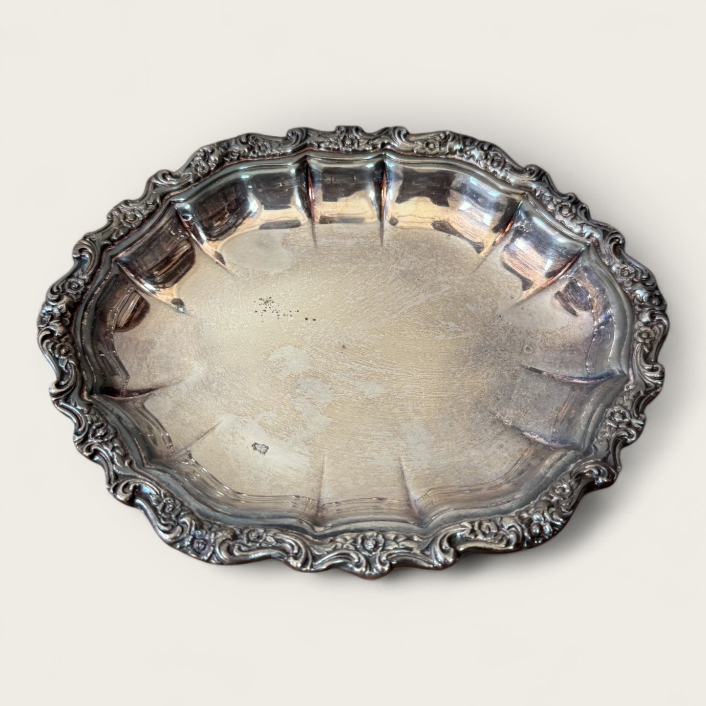 Vintage Silver Tray