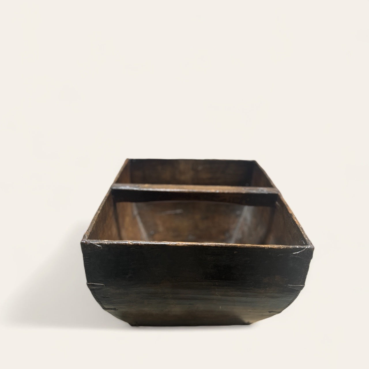 Vintage Wood Rice Box