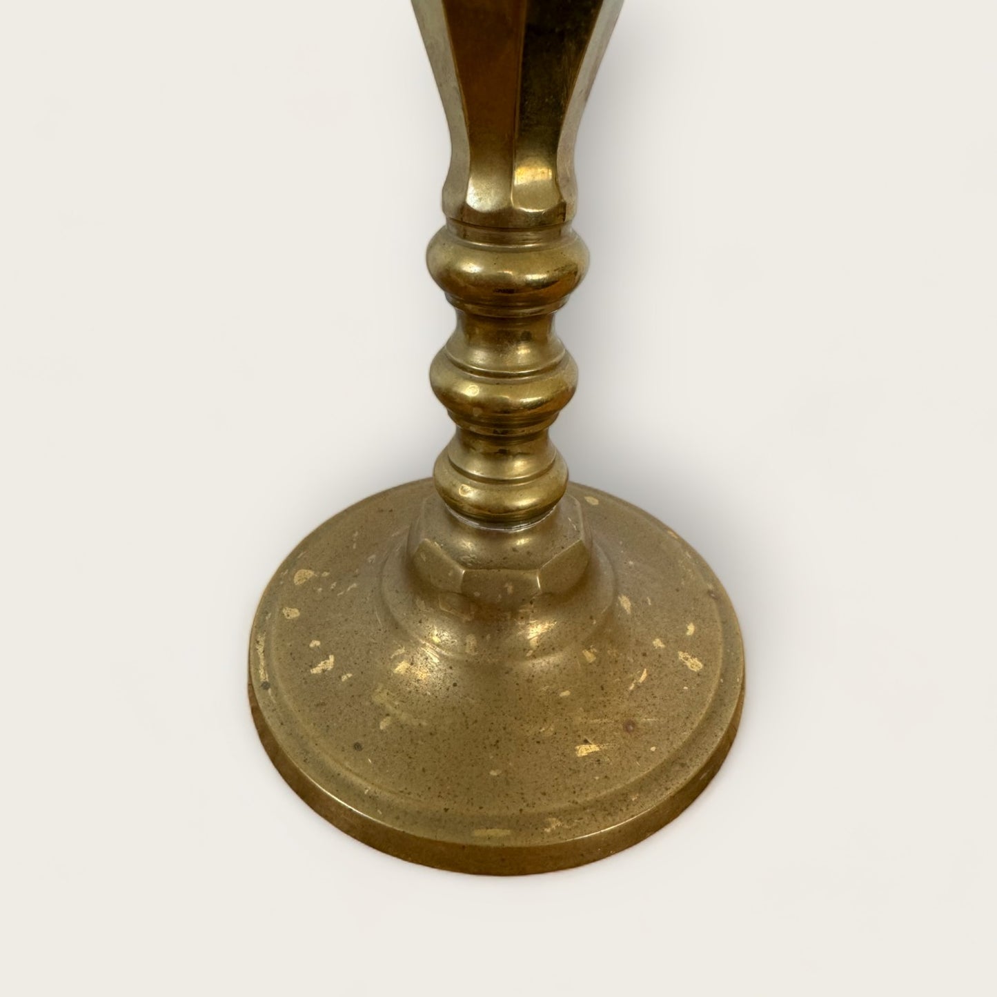 Vintage Brass Candle Holders