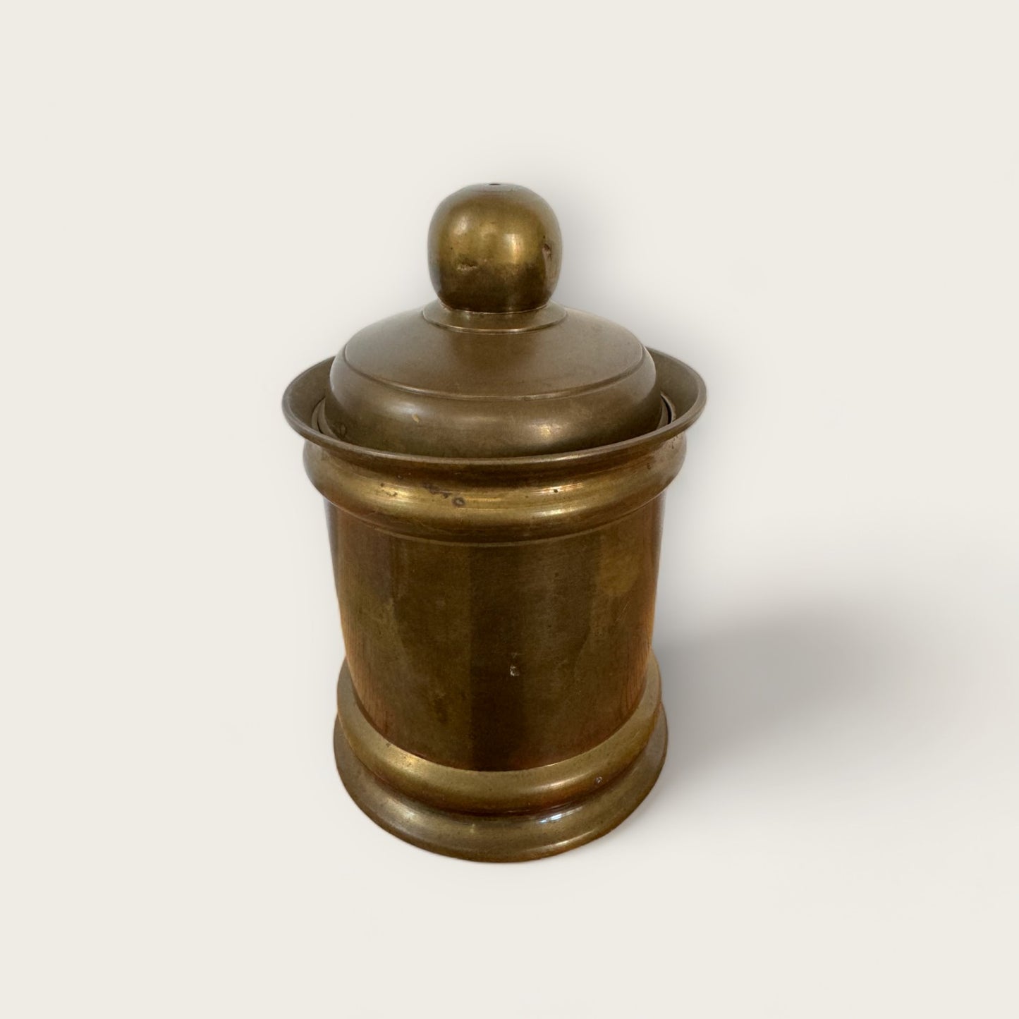 Vintage Brass Canister