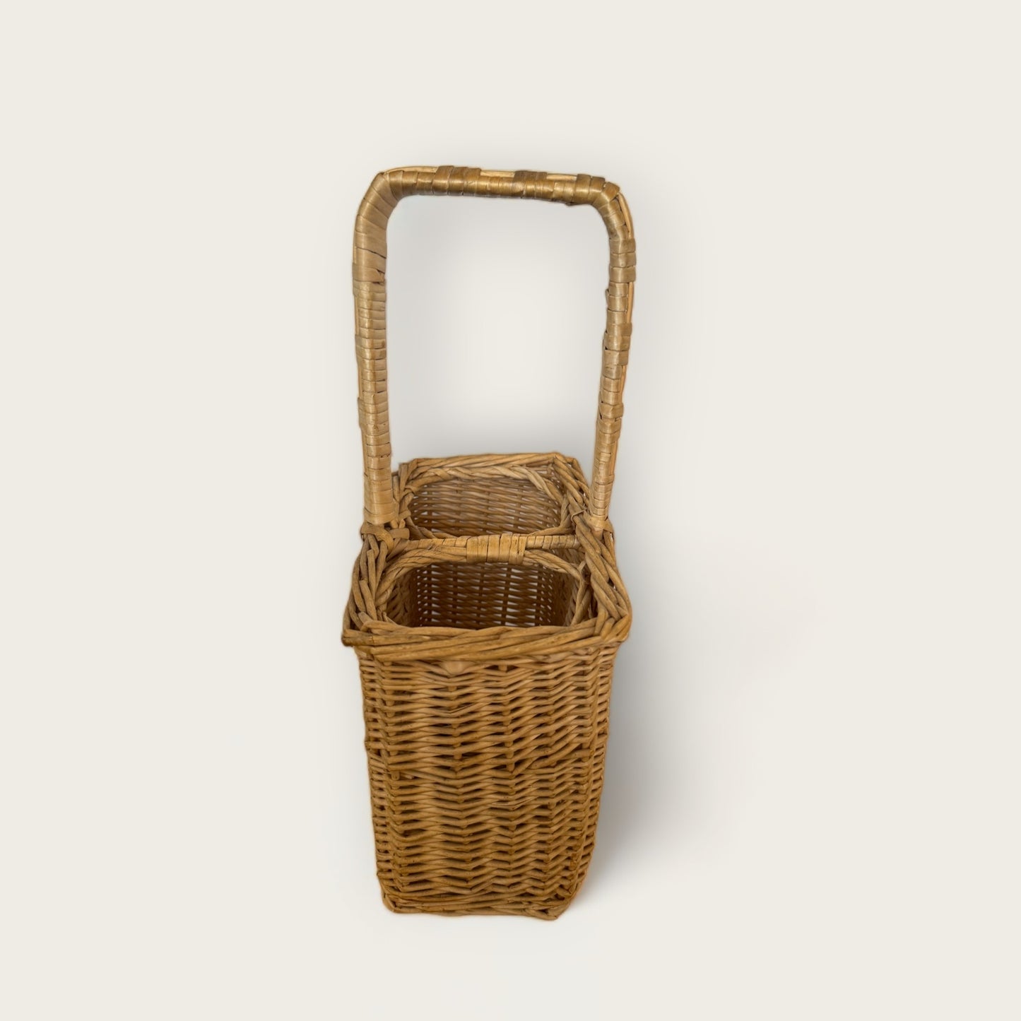 Vintage Wine Basket