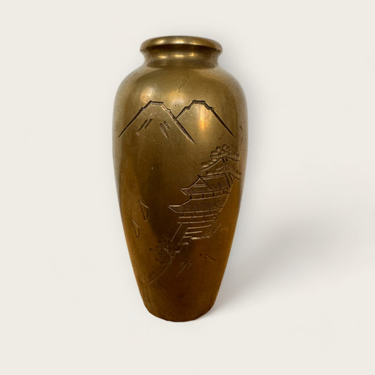 Small Brass Vase