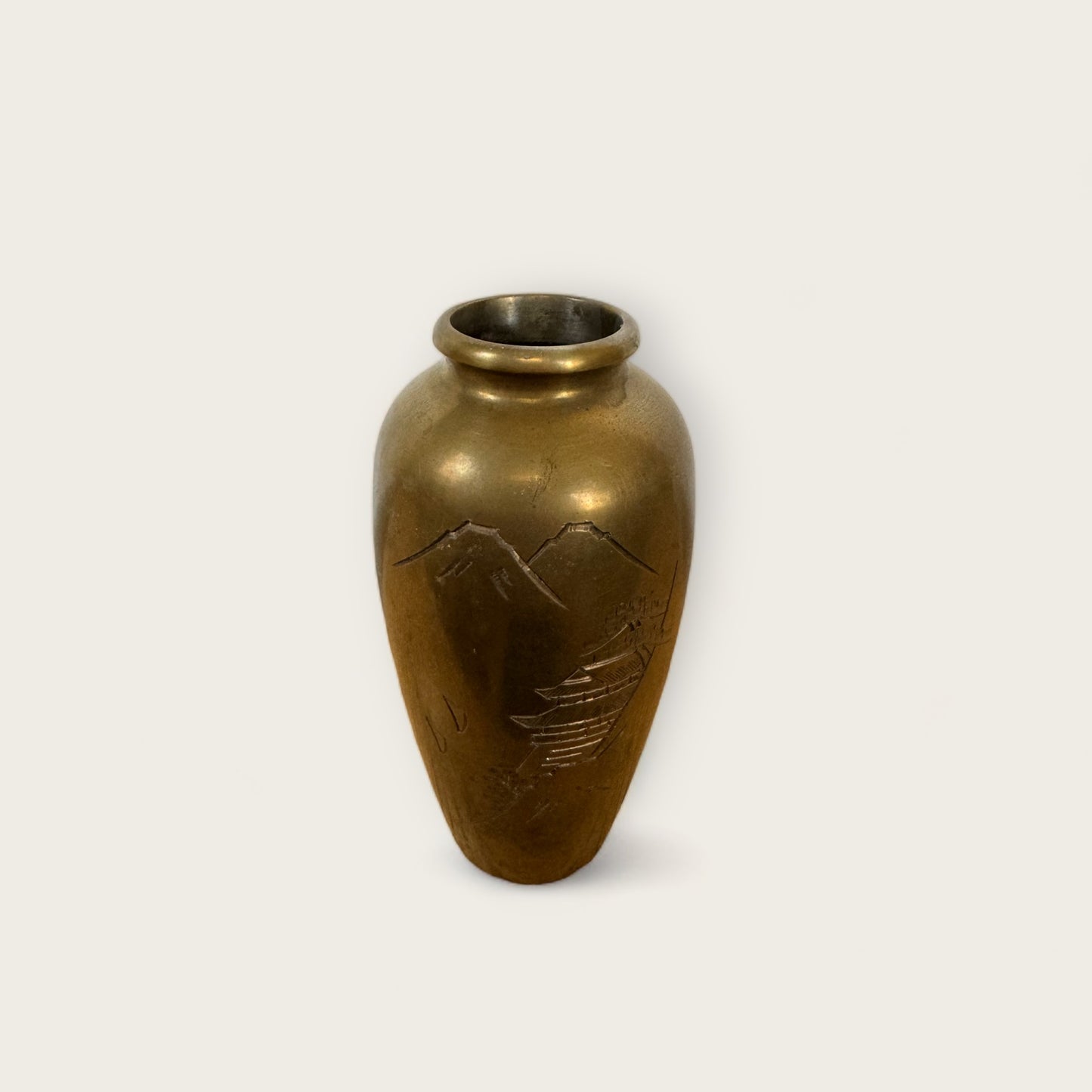 Small Brass Vase