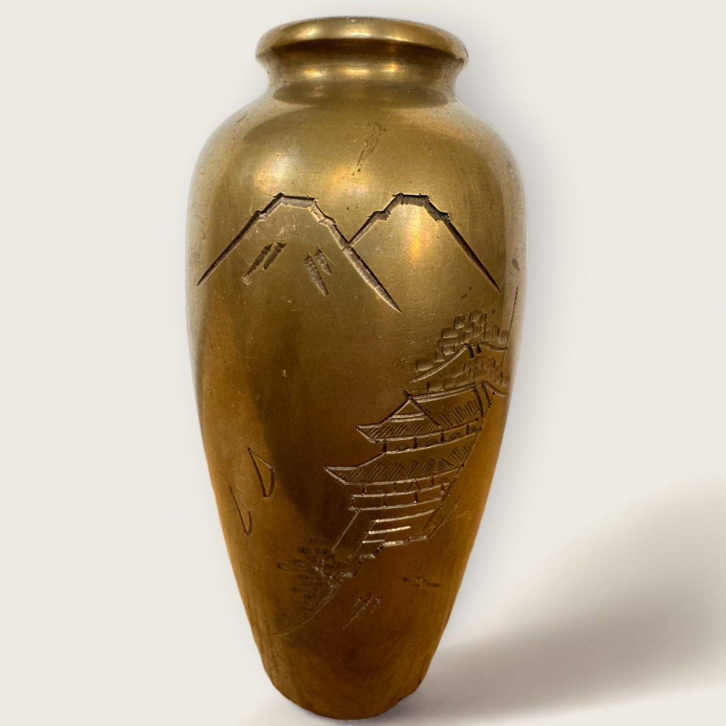 Small Brass Vase