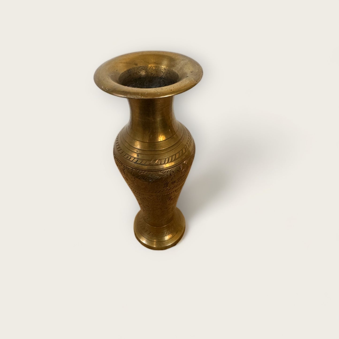 Vintage Brass Bud Vase