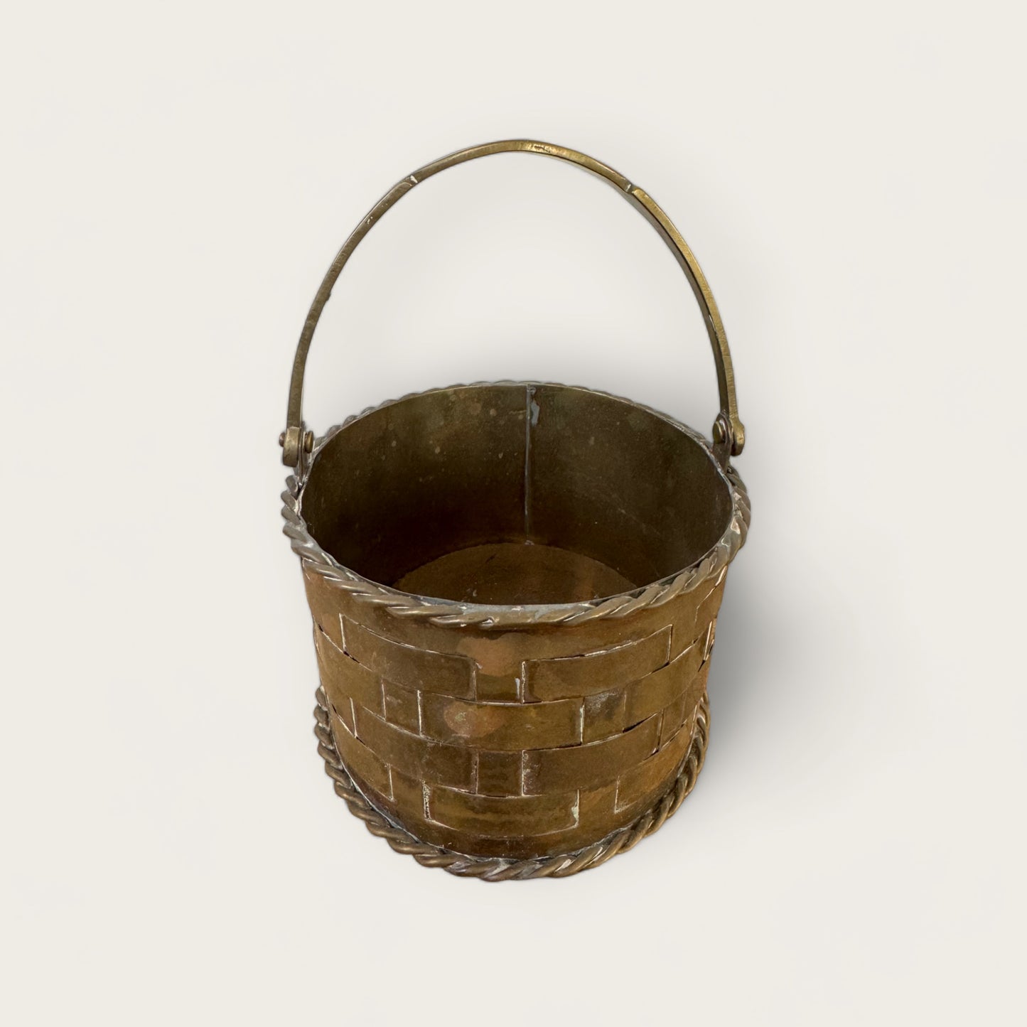 Mini Brass Basket