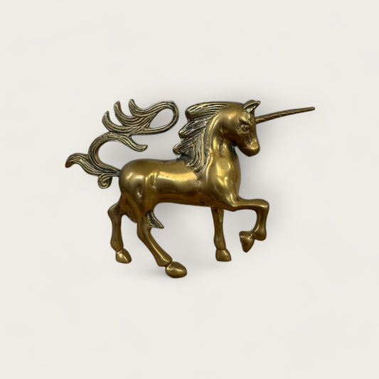 Mini Brass Unicorn