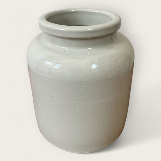 Small Stoneware Mustard Crock