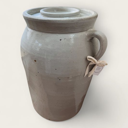 XL Stoneware Butter Churn