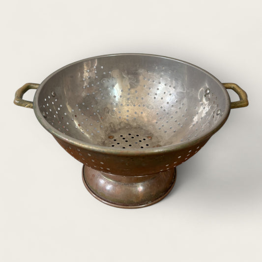 Vintage Copper Colander