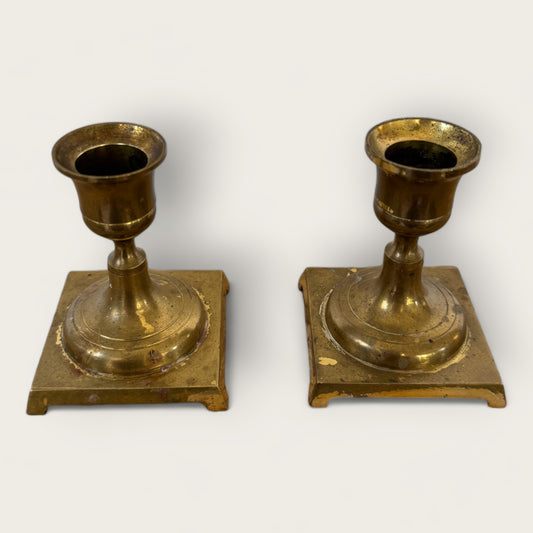 Brass Candlestick Holders